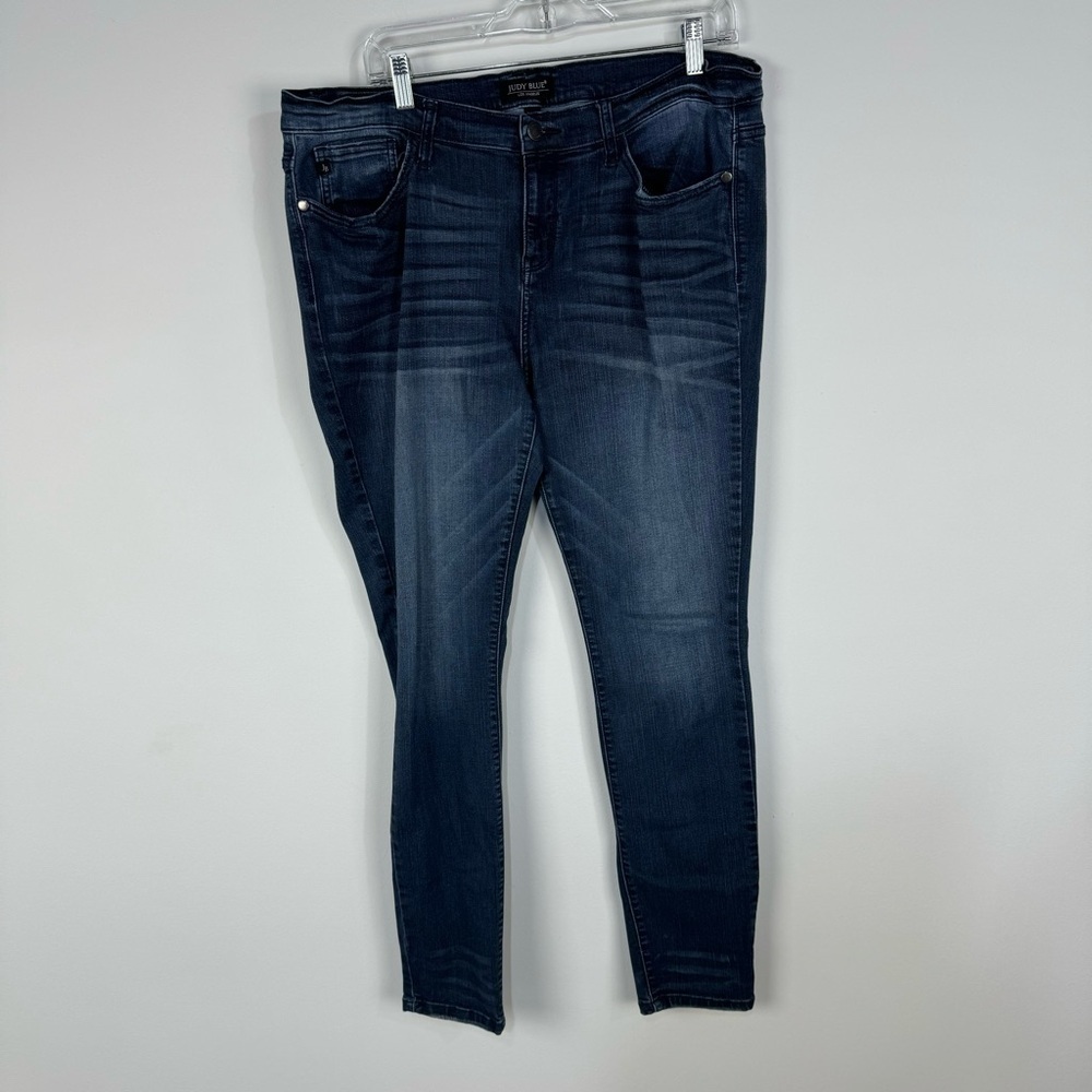 Judy Blue Dark Wash Skinny Jeans High Rise Denim